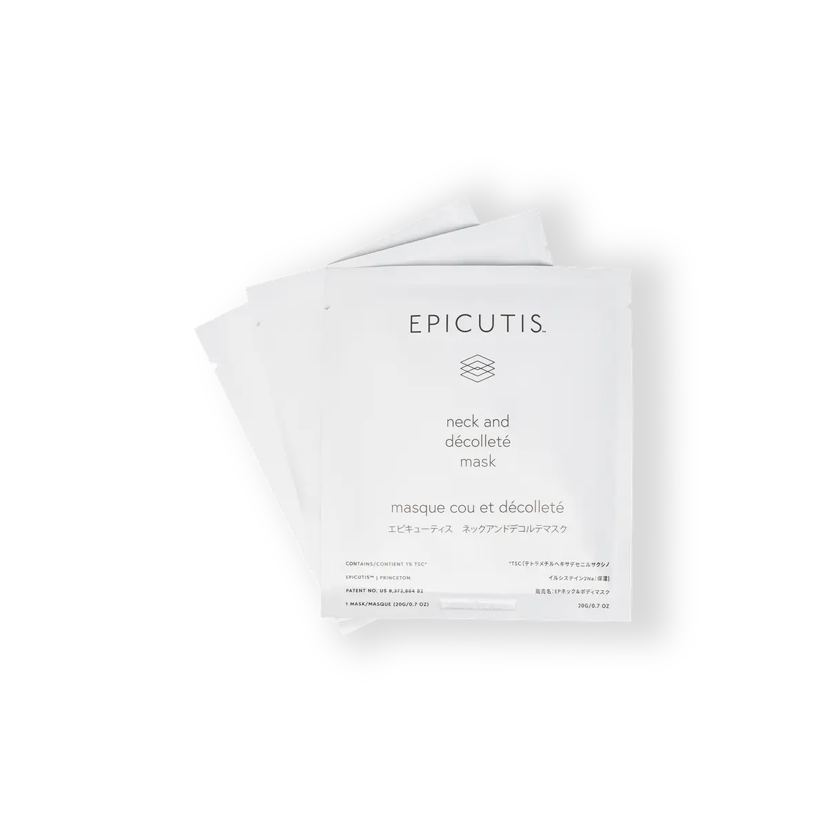 Epicutis NECK AND DÉCOLLETÉ LIPID RECOVERY MASK - Single