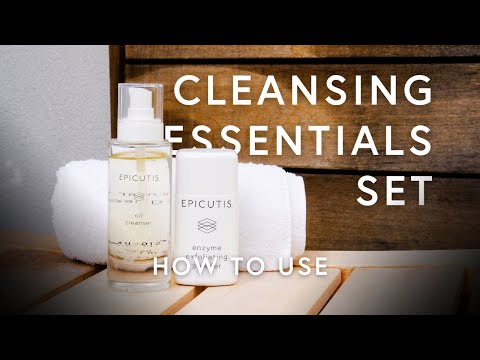 Epicutis Cleansing Essentials Set - Oil Cleanser and Powder
