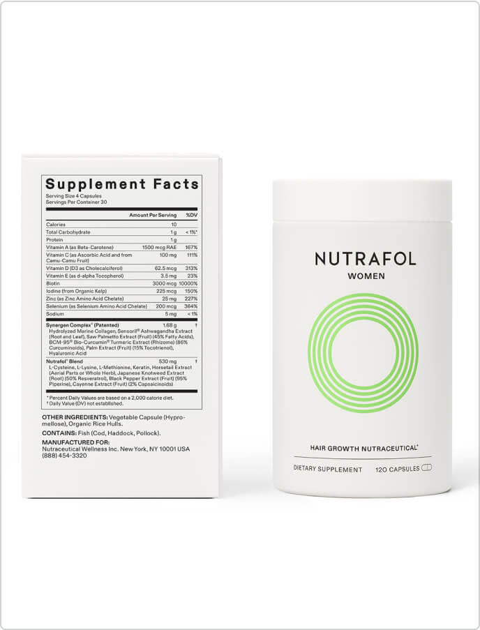Nutrafol Women's Hair Growth System Supplement