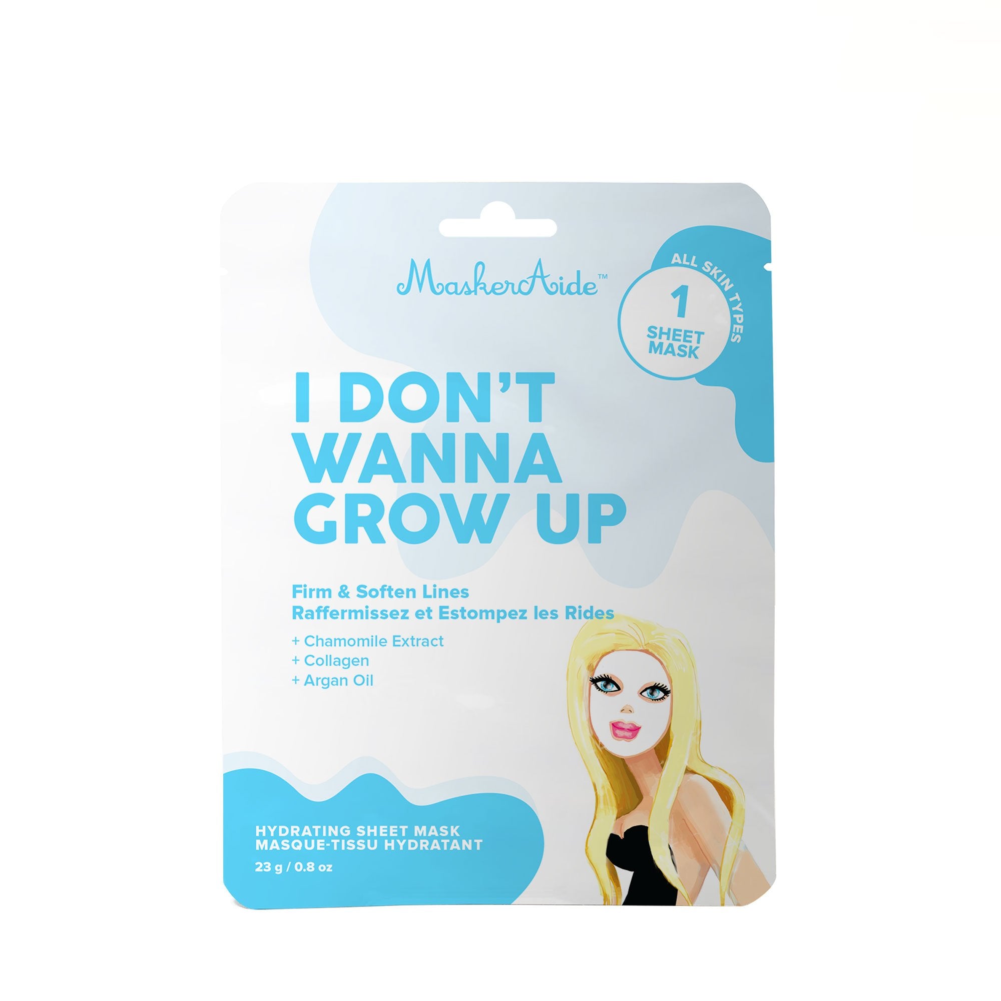 I Don't Wanna Grow Up Sheet Mask